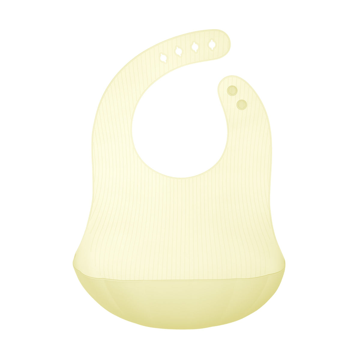 Silicone Bib with Pocket, Waterproof, Adjustable, 6 Months+